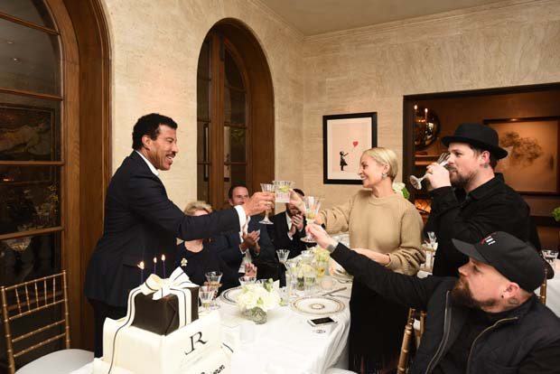 Lionel Richie, Nicole Richie, Joel Madden, Benji Madden