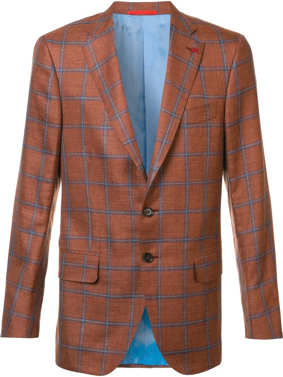 Isaia Classic Checked Blazer_1