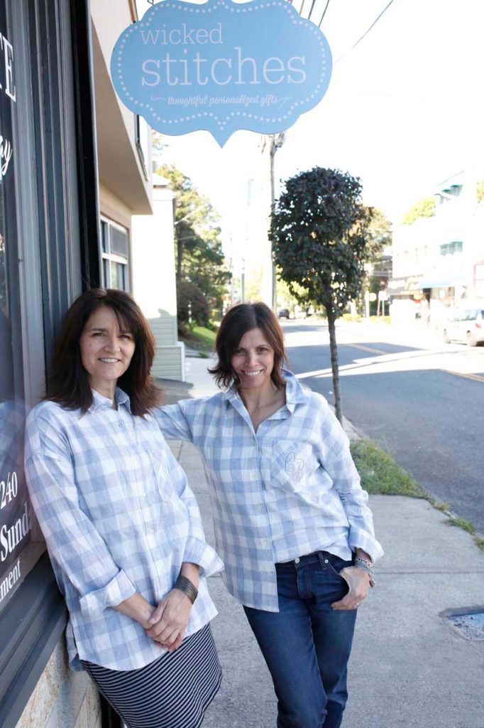 Nancy & Carolyn out front