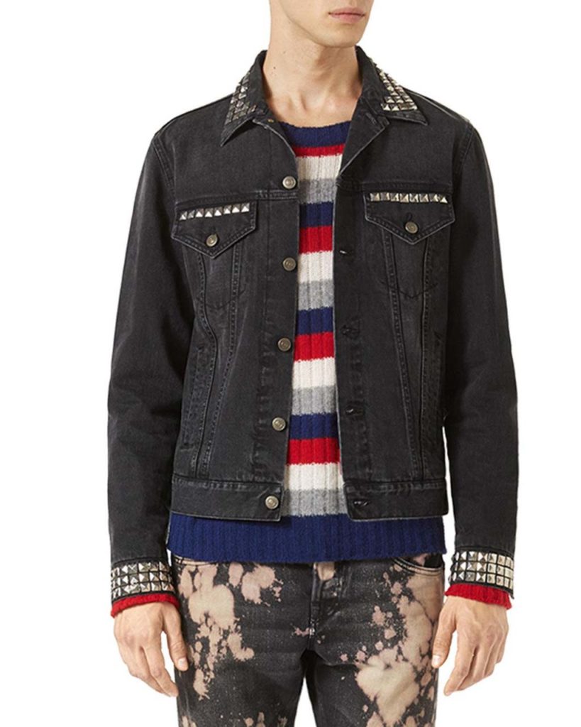 Gucci Denim Jacket w_Embroideries