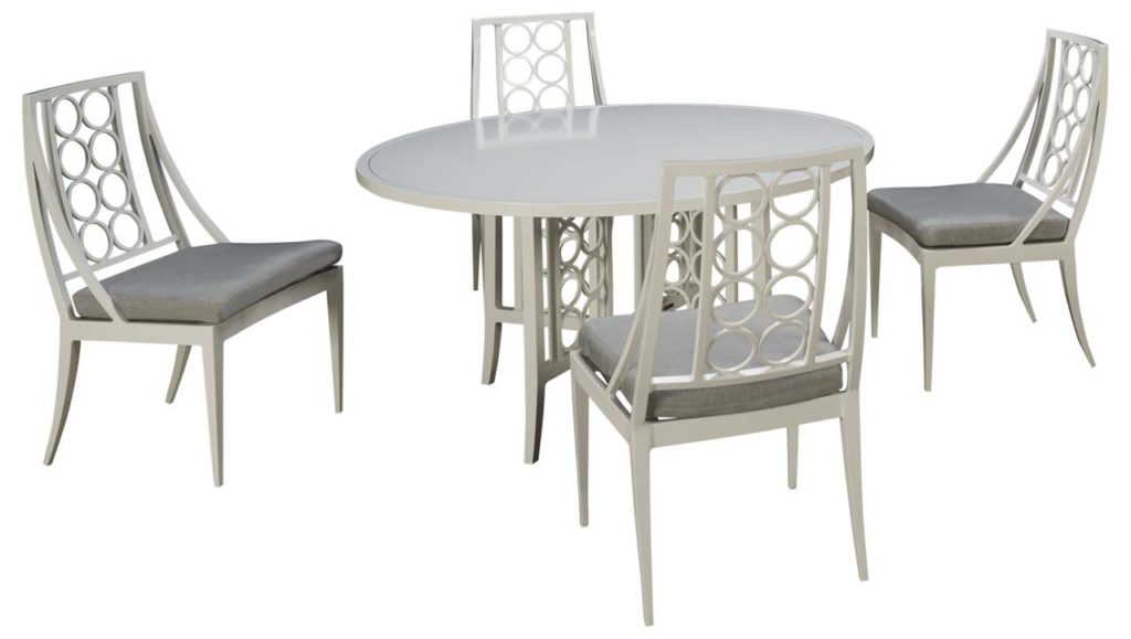 Brown Jordan Luna Outdoor Dining Set