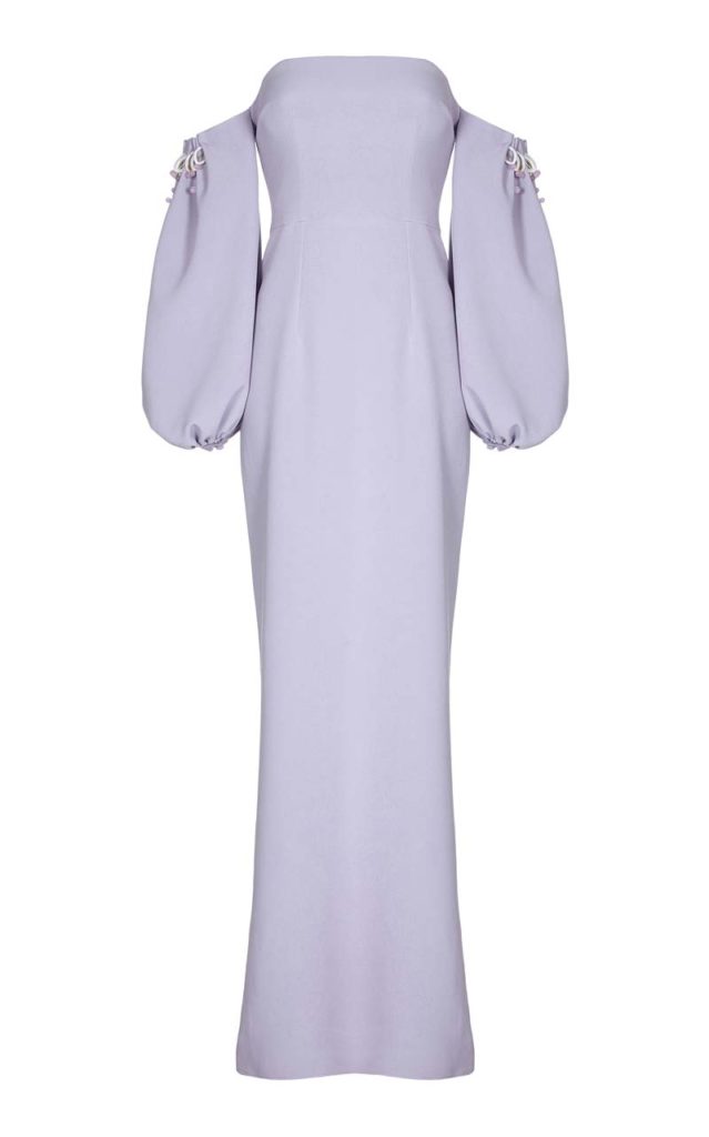 Safiyaa Jade Off-The-Shoulder Puff Sleeve Dress_1
