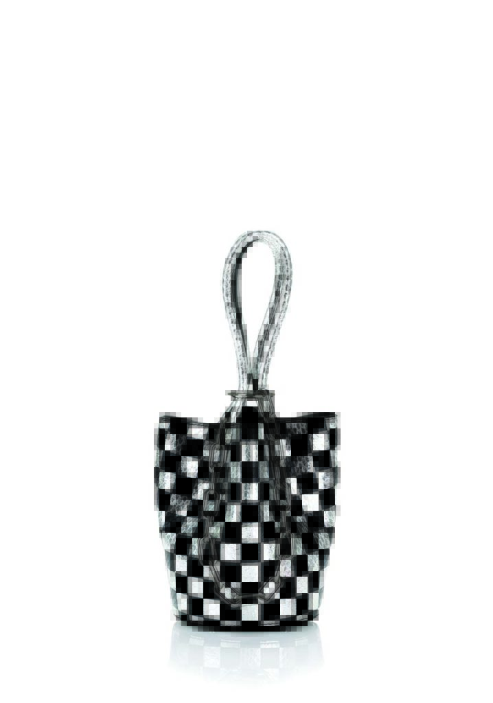 Alexander Wang Roxy Mini Checkerboard Bucket Bag_1