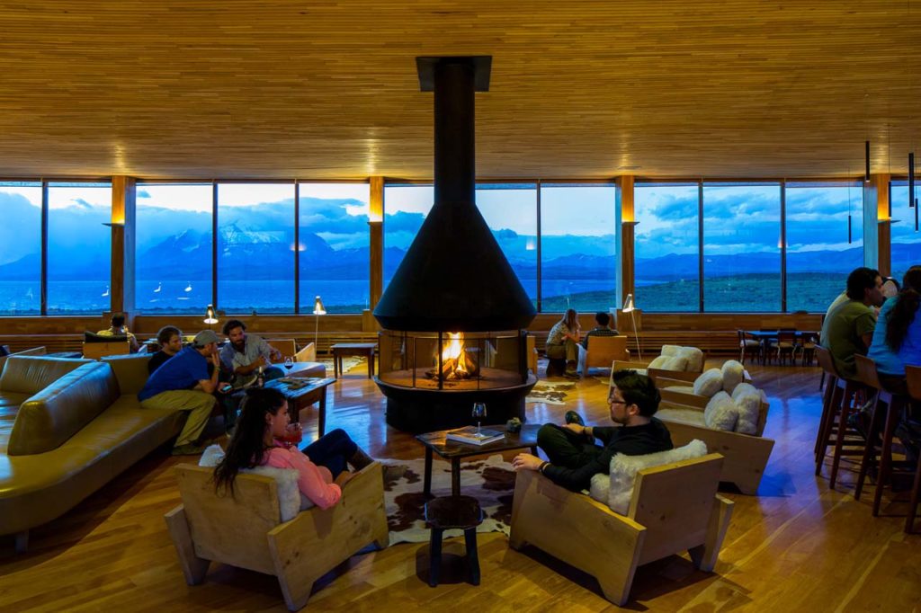 Tierra Patagonia-Tierra Patagonia fireplace-James Florio