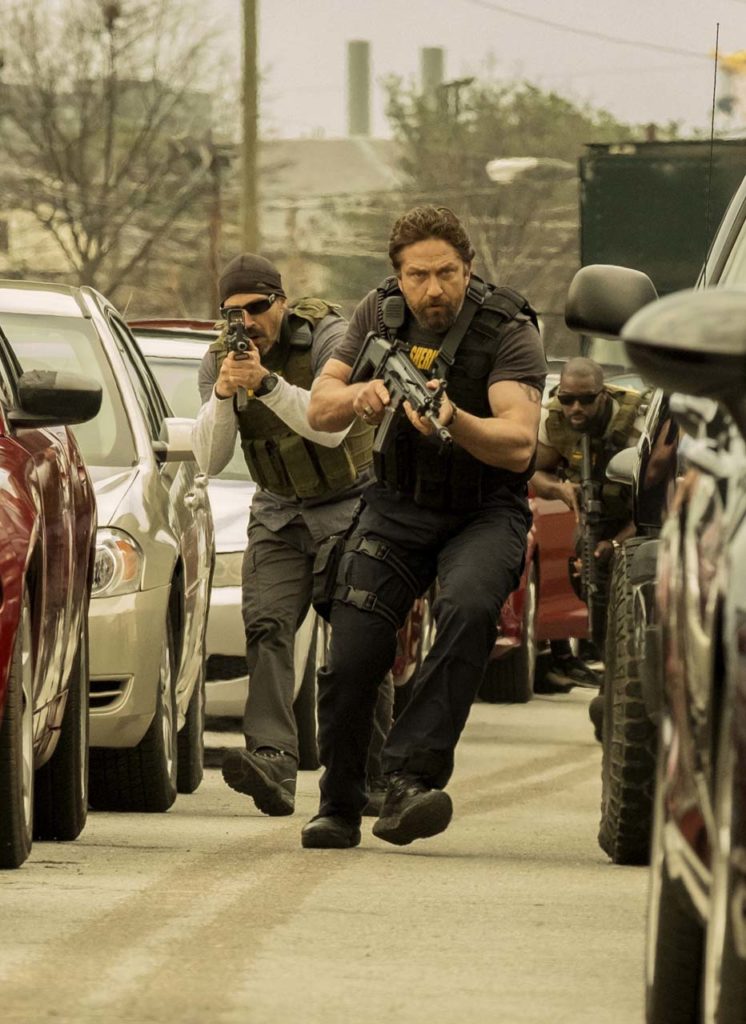 Maurice Compte and Gerard Butler star in Den Of Thieves
