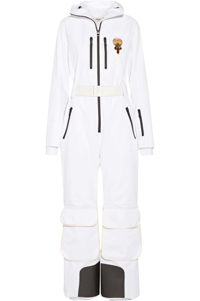 Fendi Karlito Embellished Ski Suit