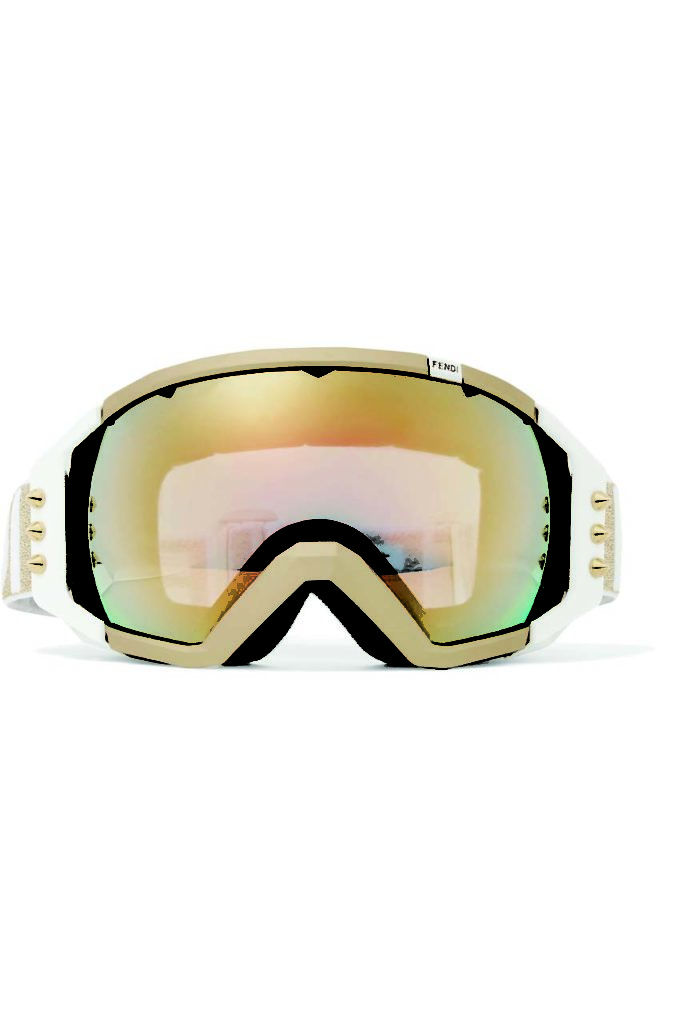 Fendi Roma Studded Mirrored Ski Goggles_1