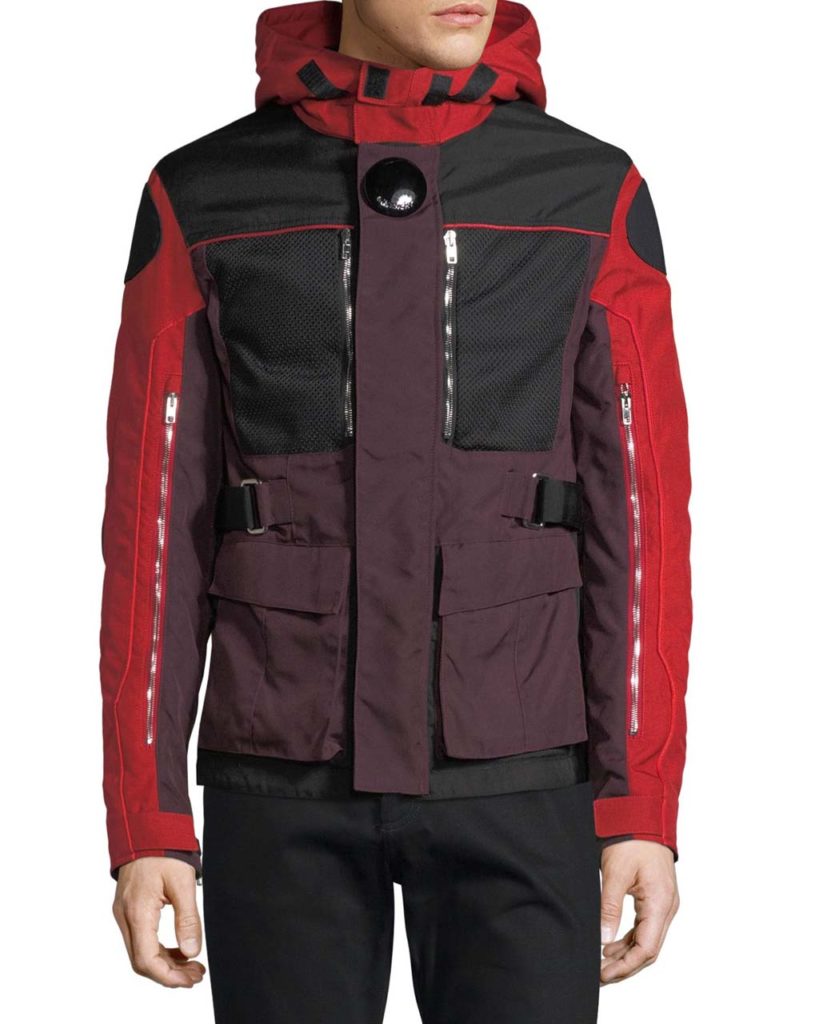 Givenchy Mixed-Media Ski Parka