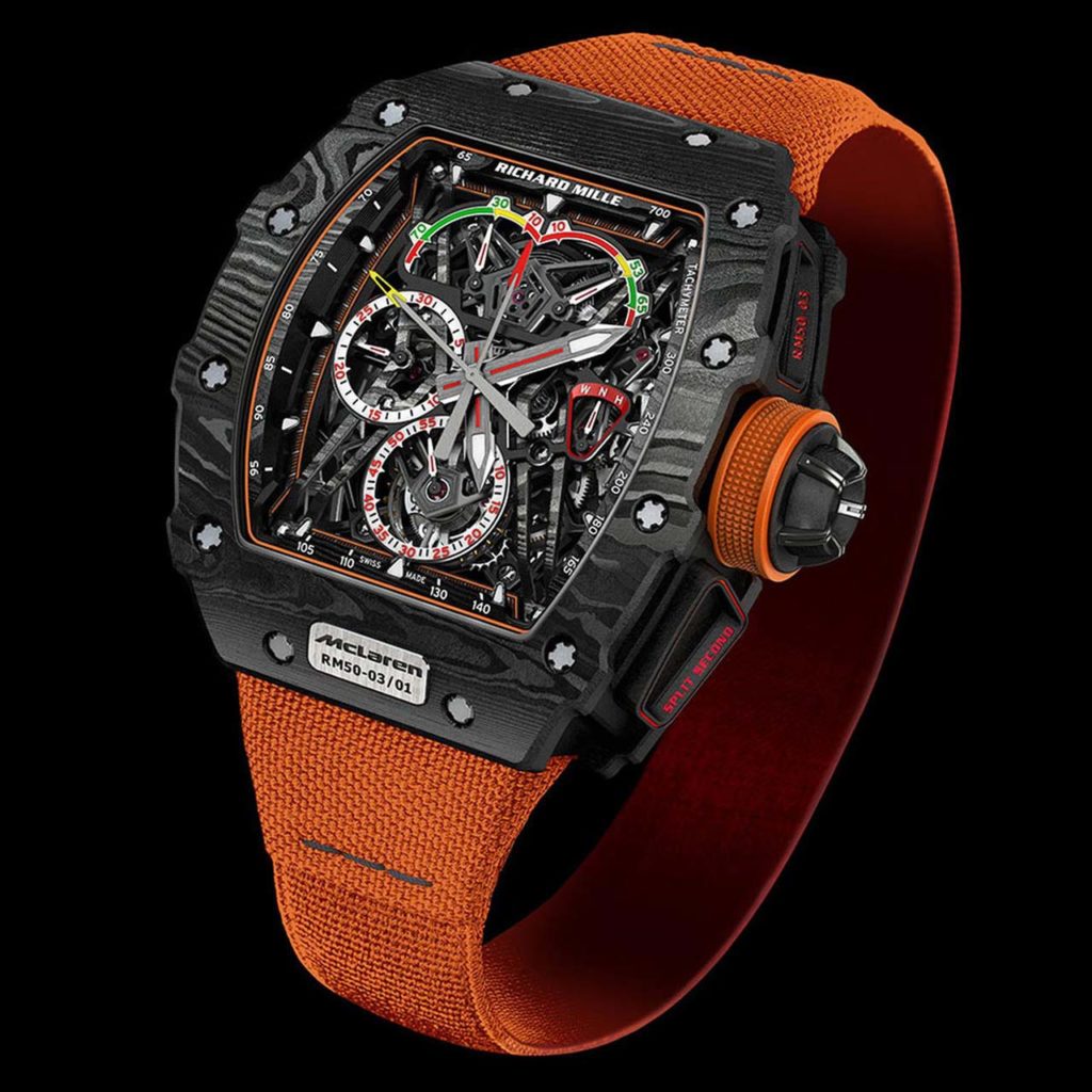 McLaren Senna-richard mille RM 50-03 ultra light McLaren F1