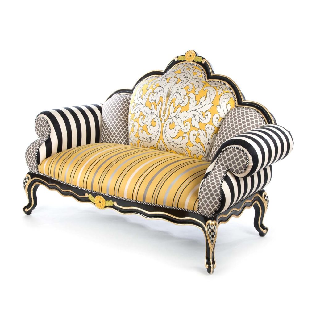 Mackenzie-Childs Queen Bee Loveseat