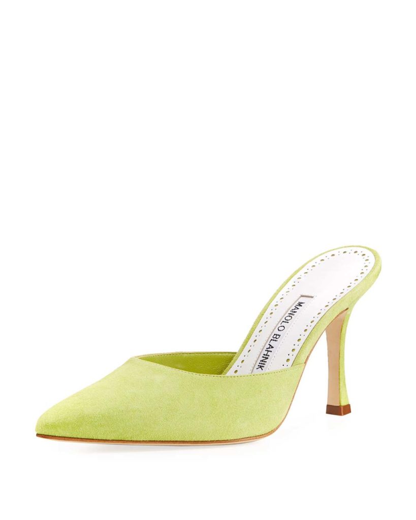 ZOOMvideo iconvideo Image 1 of 3- Arriga Suede Mule PumpImage 2 of 3- Arriga Suede Mule PumpImage 3 of 3- Arriga Suede Mule PumpVideo- Arriga Suede Mule Pump Manolo Blahnik Arriga Suede Mule Pump $645