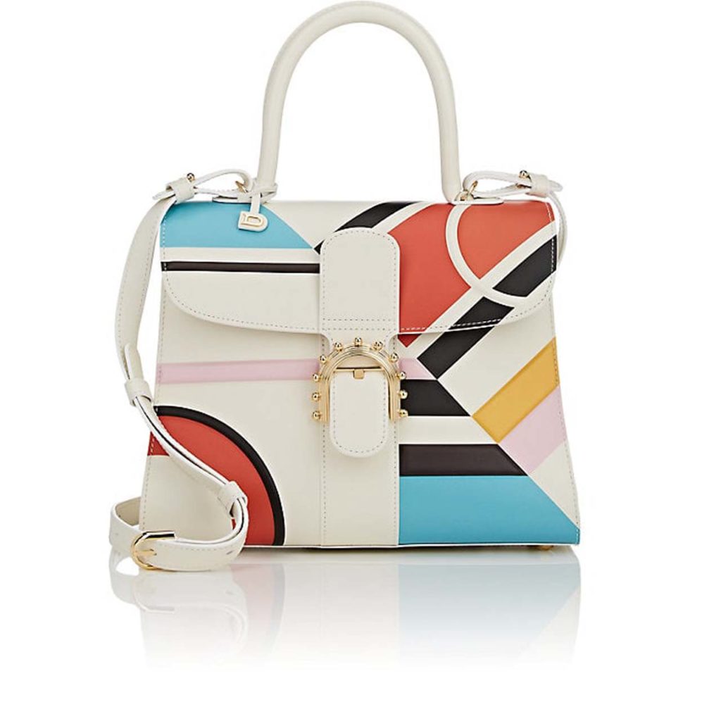 DELVAUX Brillant MM Leather Satchel $7,750