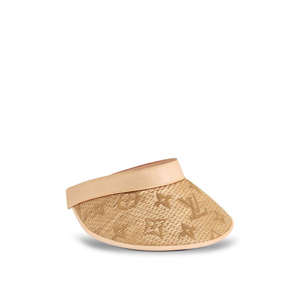 Louis Vuitton Strawgram Visor $1,020