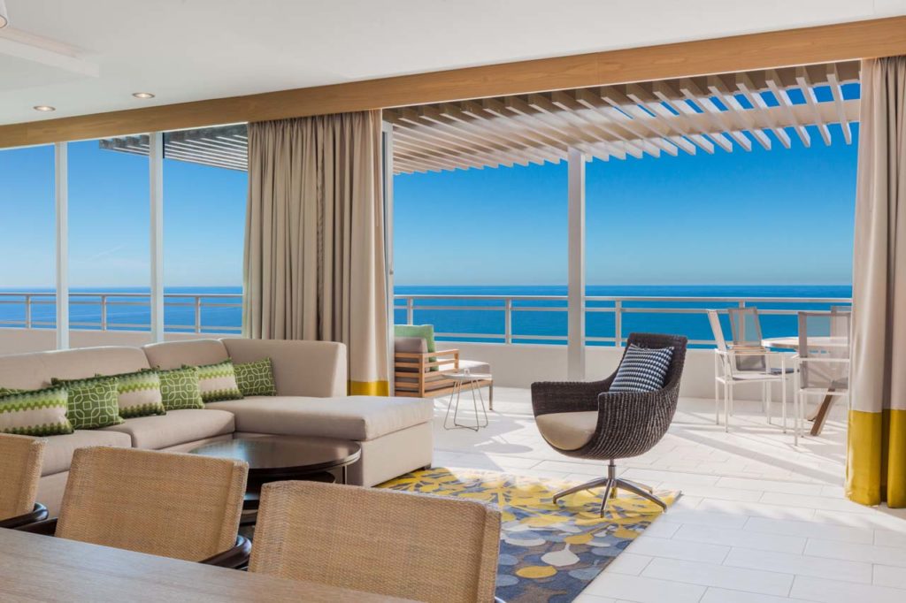 Wyndham Clear Water Beach-PresSuiteLivingRoomView