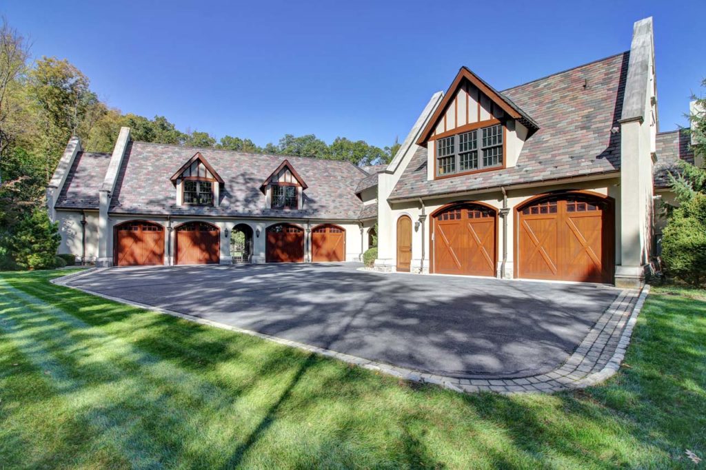 25 - Parking Court & Six Car Garage