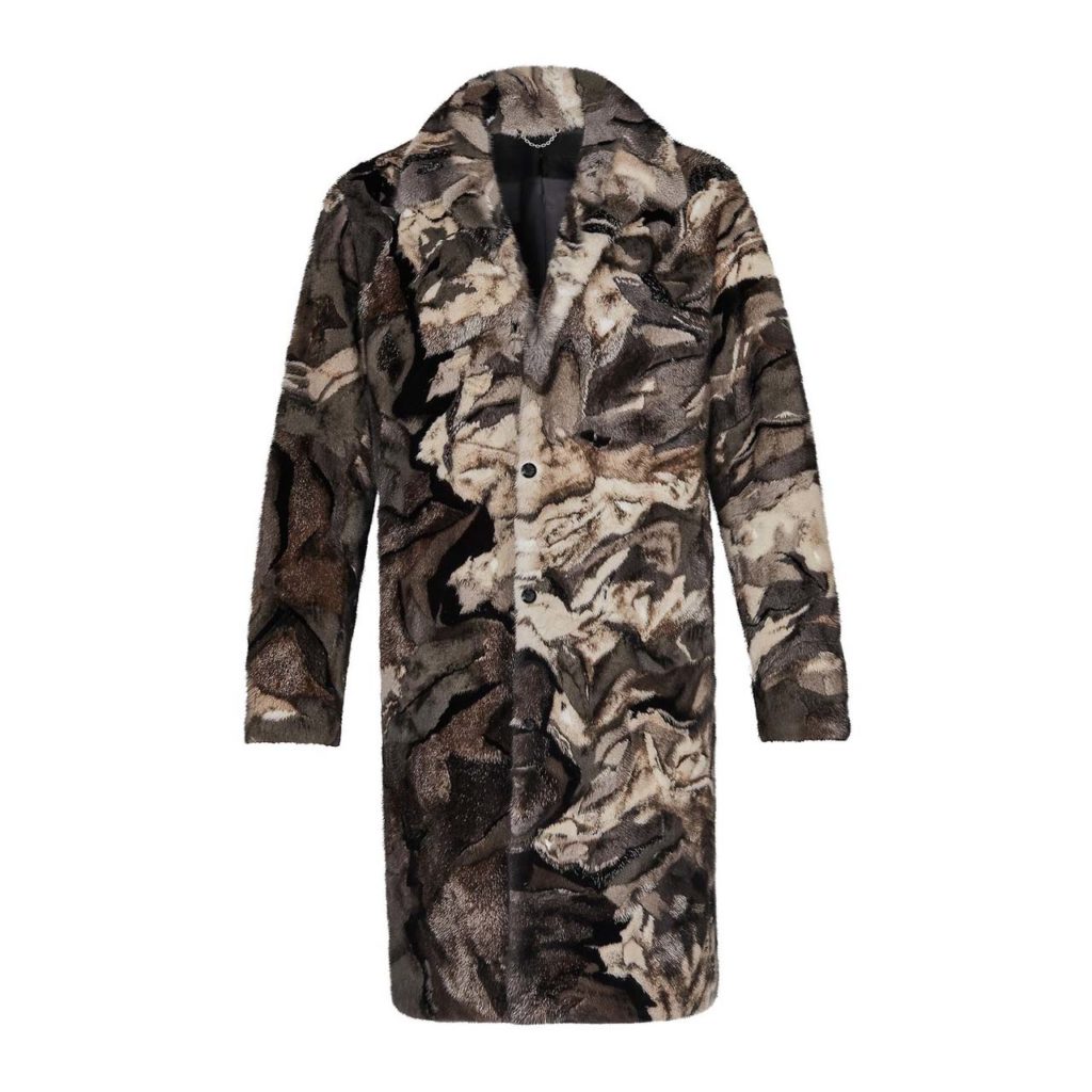 Louis VuittonLandscape Fur Coat $56,000