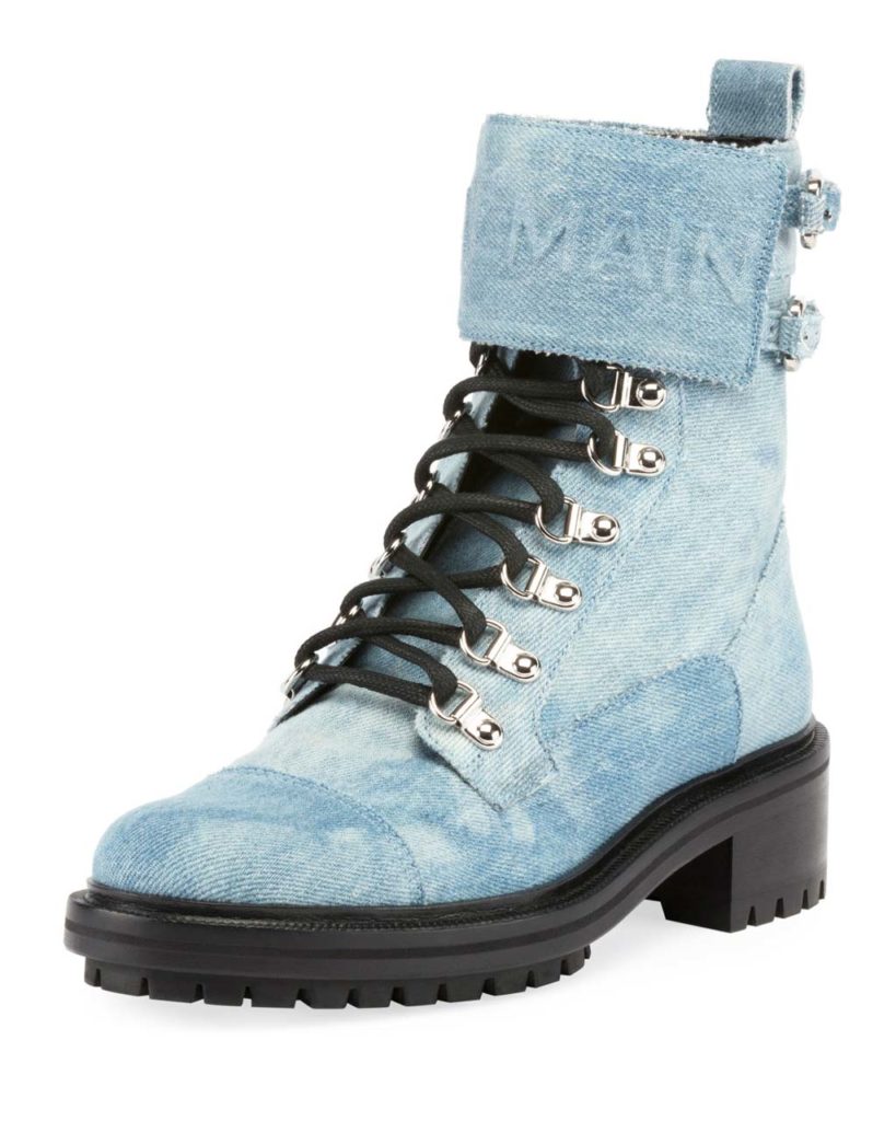 Balmain Cartel Denim Ranger Boot