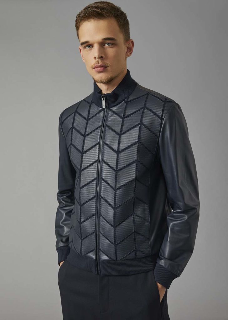GIORGIO ARMANI Lambskin jacket