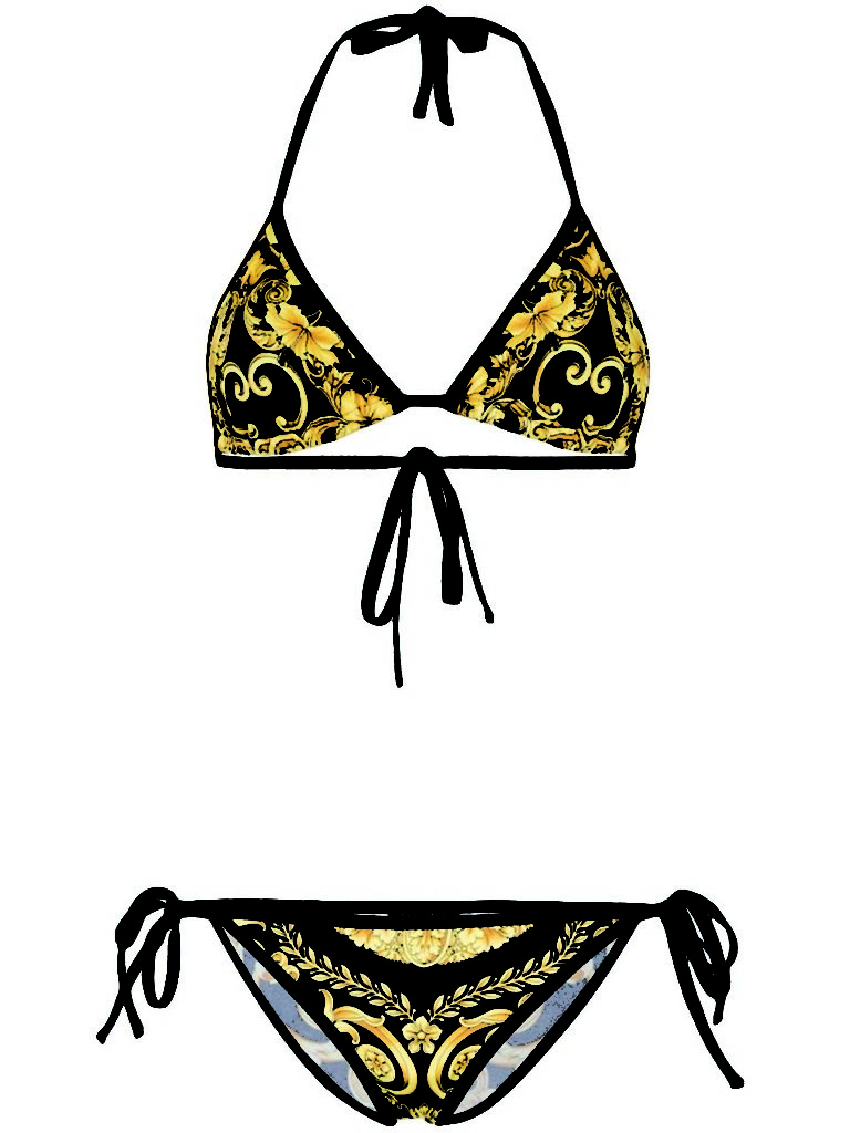 Versace Triangle Bikini