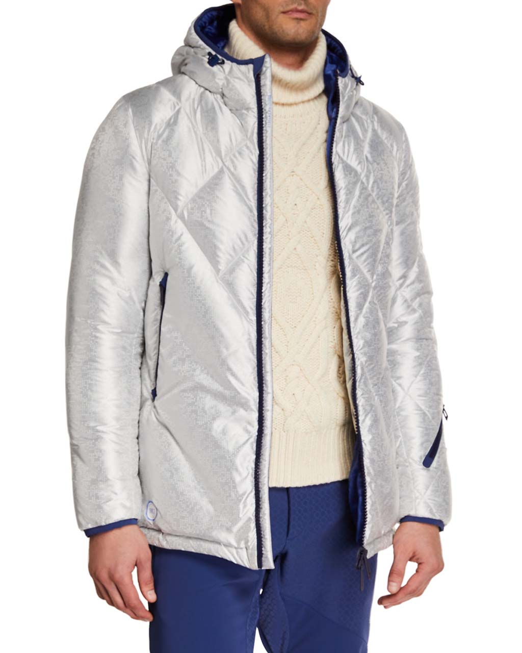 StefanoRicciQuiltedMetallicJacket